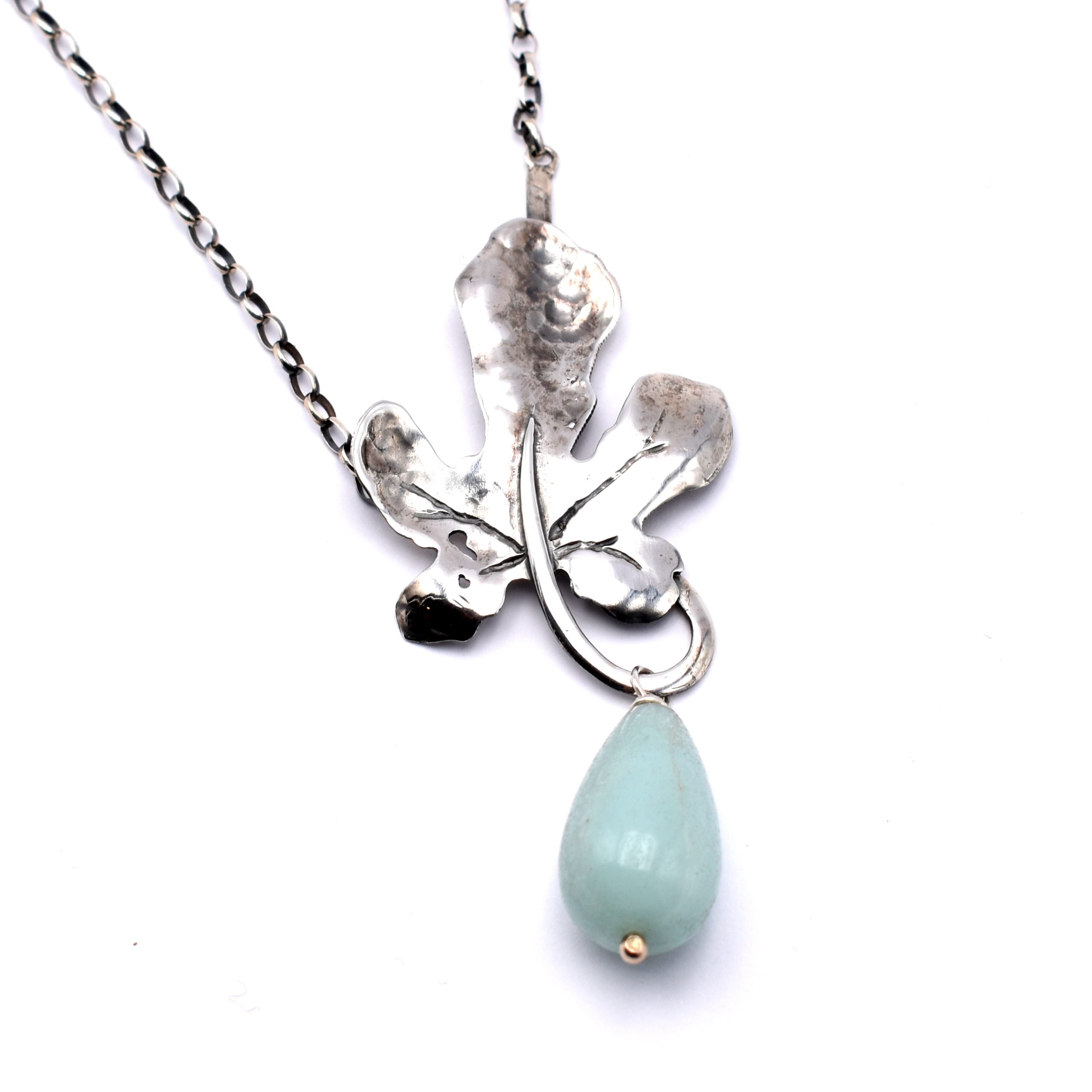 collana foglia di fico