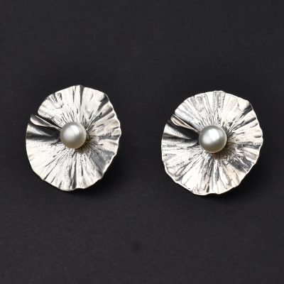 orecchini argento 925 e perla