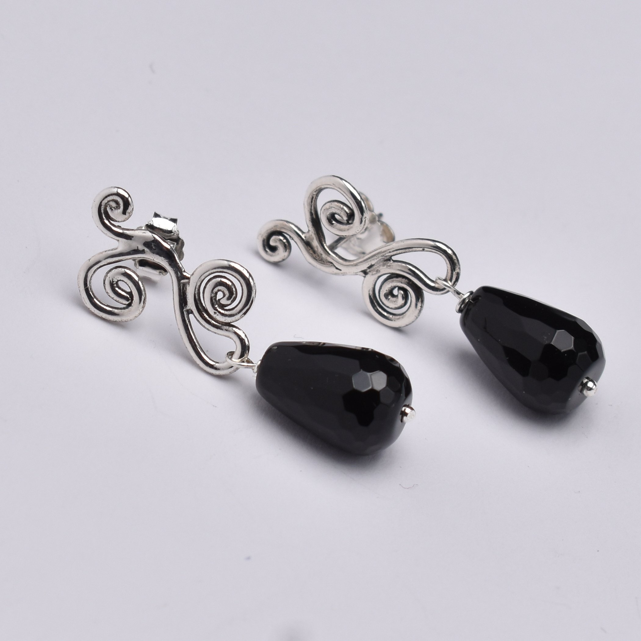 orecchini riccioli argento 925