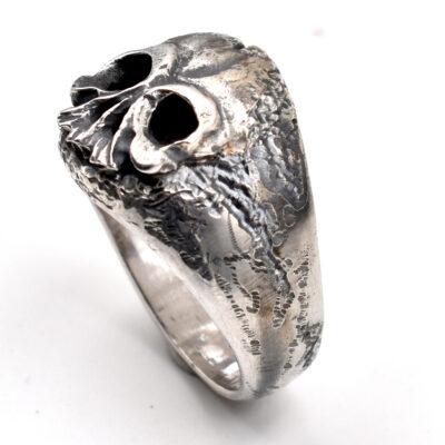 anello teschio da uomo